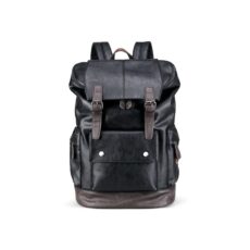 Classic Leather Backpack Daypack