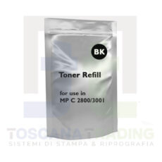 TONER REFILL NERO MPC 2800/3501/4000 450GR