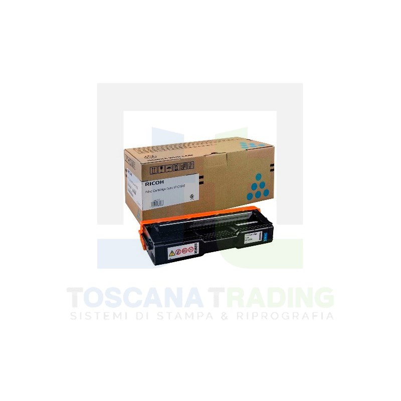 CARTUCCIA TONER ORIGINALE AFICIO SP C250/DN/E/SF/SFW/C260 (407544) CIANO